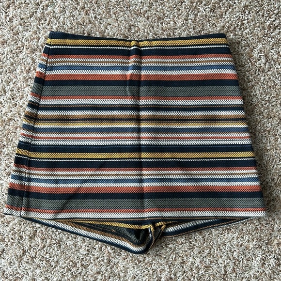 ZARA Striped Skort | ZARA Skirt with Shorts | Stripes | Bohemian - Picture 1 of 9
